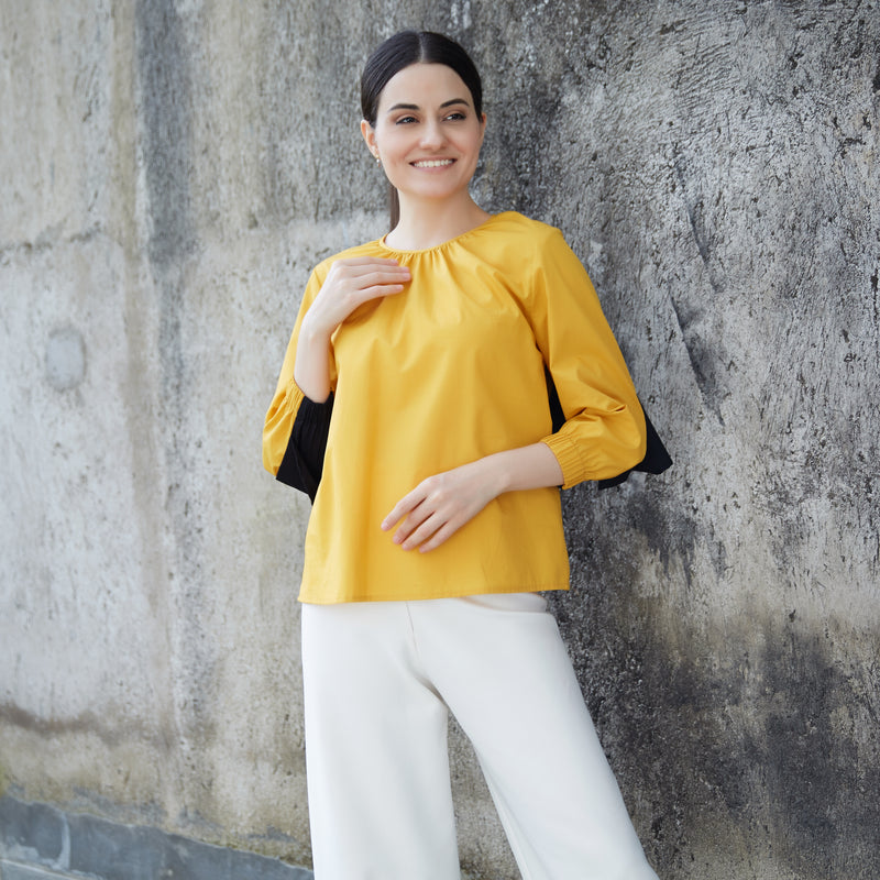 JANE BLOUSE YELLOW