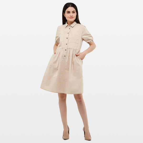 NOVA DRESS KHAKI