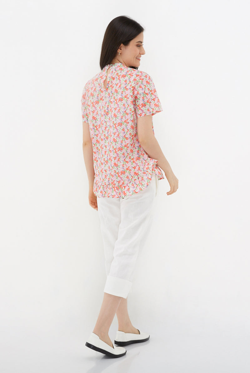 Yolanda Blouse Flower Print