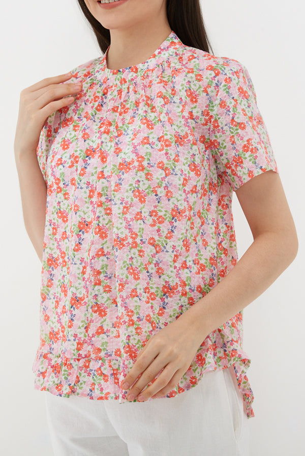 Yolanda Blouse Flower Print