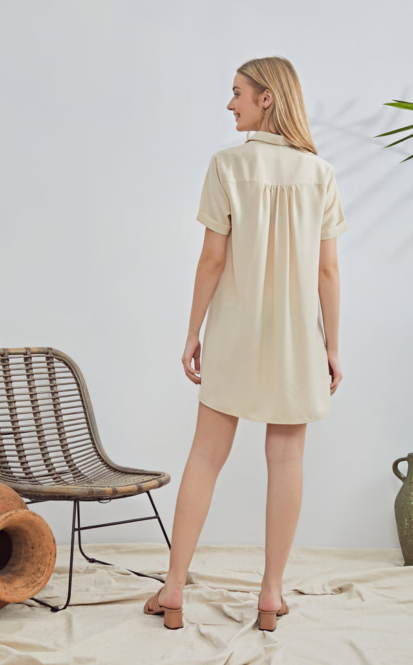 LETICIA DRESS KHAKI