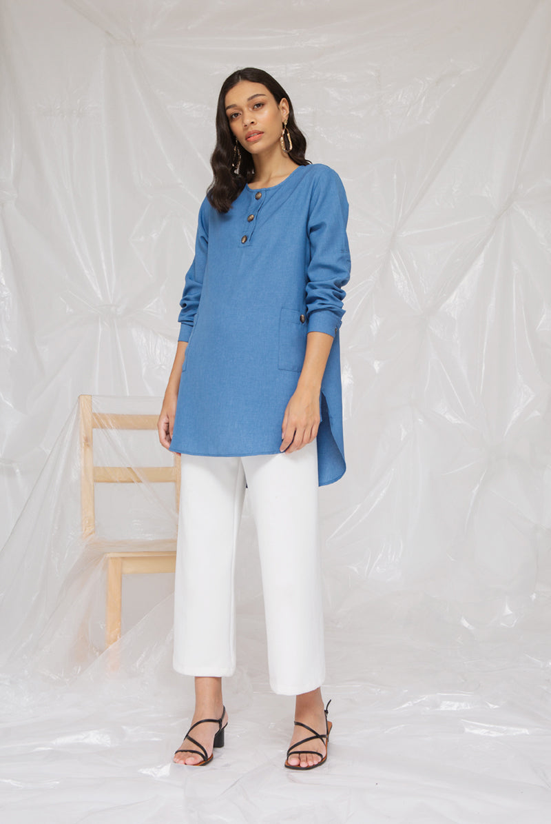 Abby Tunic Blue