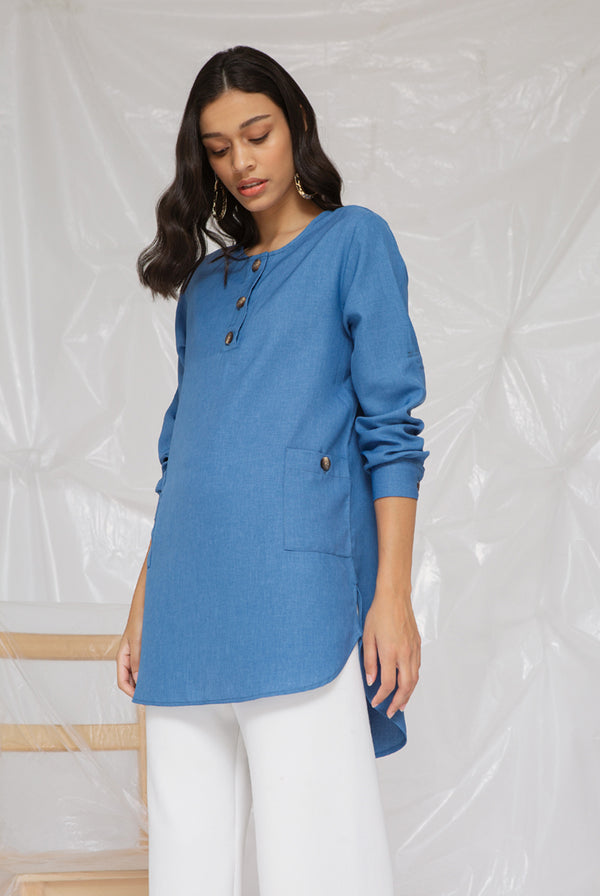 Abby Tunic Blue