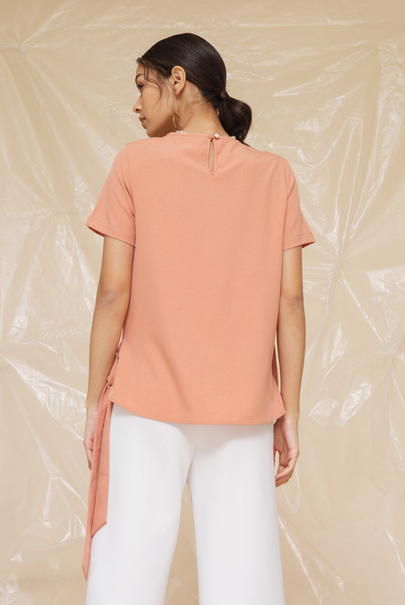 Denise Blouse Peach