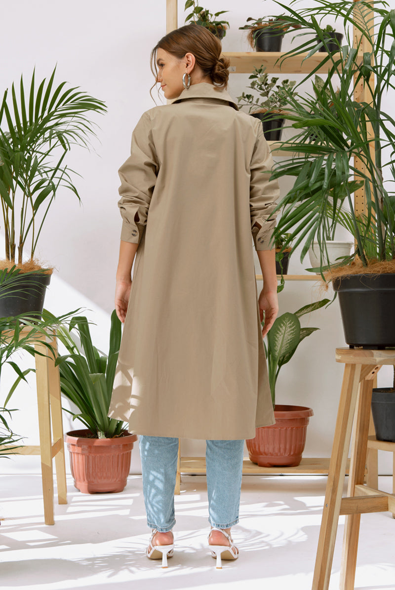 Eleonora Dress Khaki