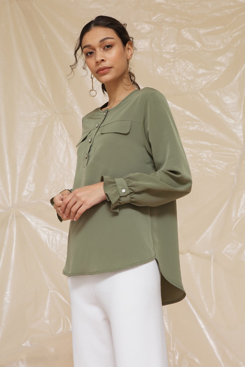 Sinta Blouse Olive